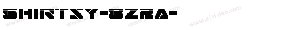 Shirtsy-8Z2A字体转换