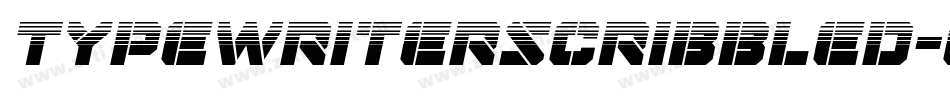 Typewriterscribbled-EpVl字体转换