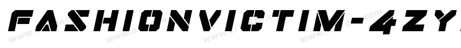 Fashionvictim-4ZyD字体转换