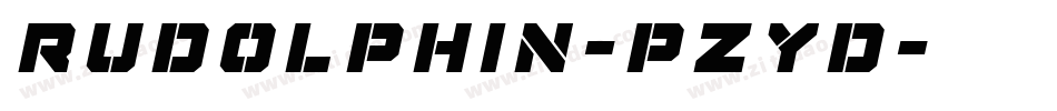 Rudolphin-pZyd字体转换