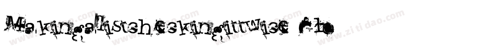 Makingalistcheckingittwice-G1oZ字体转换