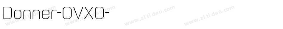 Donner-OVXO字体转换