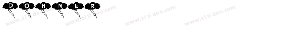Donner字体转换