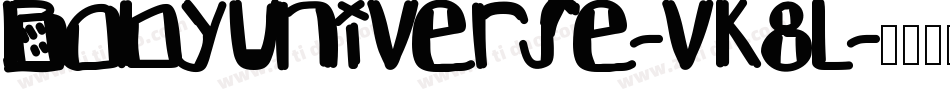 BabyUniverse-vK8L字体转换