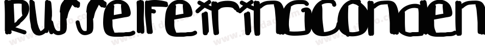 RusselfeiringCondensedNo1Medium-7Z8l字体转换