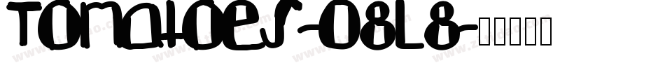 Tomatoes-O8L8字体转换