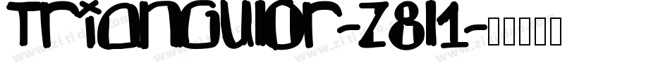Triangulor-z8l1字体转换