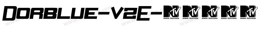 Dorblue-vzE字体转换