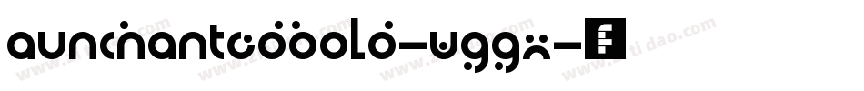 AunchantedBold-wGGx字体转换