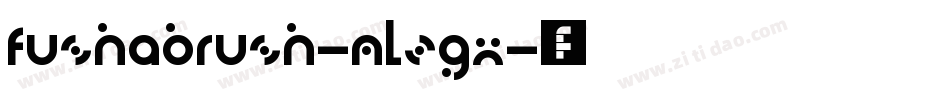 FushaBrush-mL2Gx字体转换