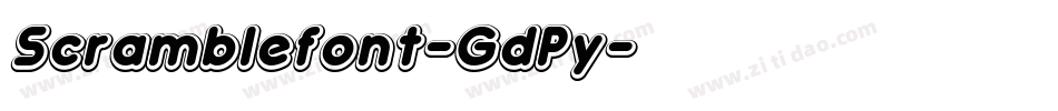 Scramblefont-GdPy字体转换