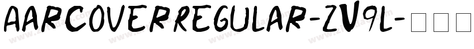 AarcoverRegular-ZV9l字体转换