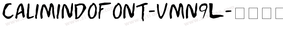 CalimindoFont-vmn9L字体转换