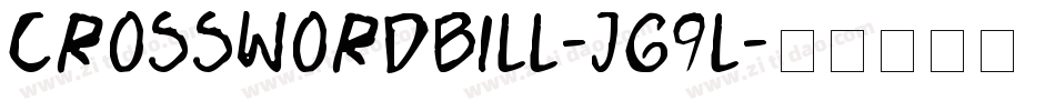 Crosswordbill-jG9l字体转换