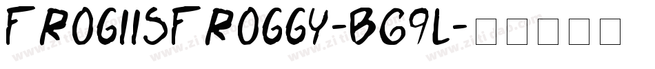 FrogiisFroggy-BG9l字体转换