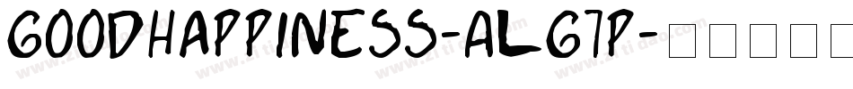 GoodHappiness-ALG7p字体转换