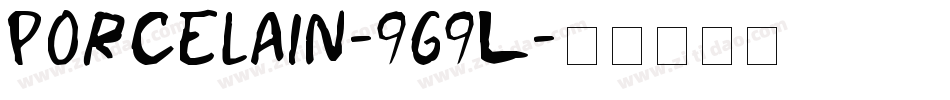 Porcelain-9g9L字体转换 Porcelain-9g9L字体转换