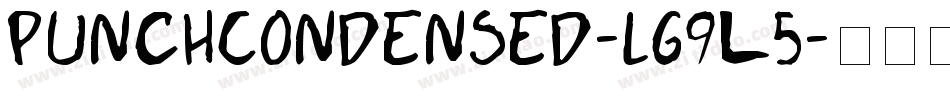 PunchCondensed-lg9L5字体转换