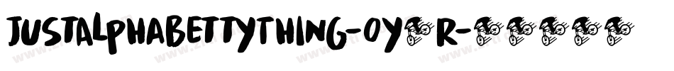 JustAlphabettyThing-0y4r字体转换