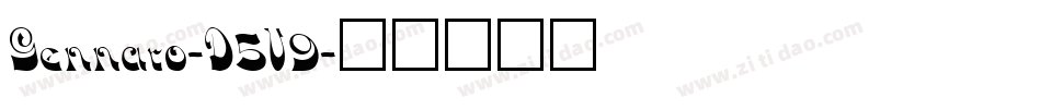 Gennaro-D5V9字体转换