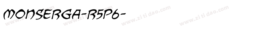 Monserga-R5P6字体转换 Monserga-R5P6字体转换