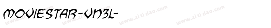 MovieStar-vn3L字体转换