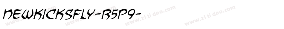Newkicksfly-r5P9字体转换