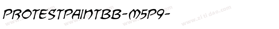 ProtestpaintBb-m5P9字体转换