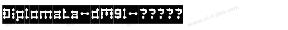 Diplomata-dM9l字体转换