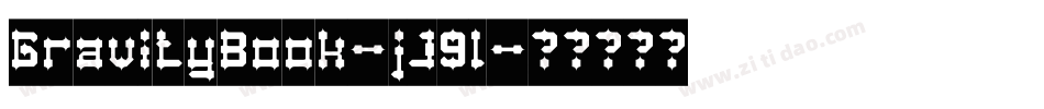 GravityBook-jJ9l字体转换