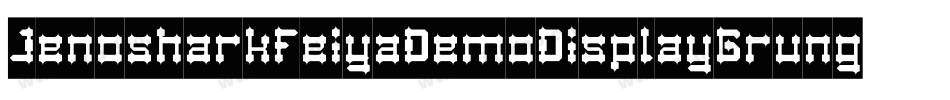 JenosharkFeiyaDemoDisplayGrunge-ZVE9l字体转换