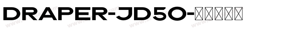 Draper-JD5o字体转换