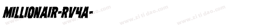 Millionair-rv4A字体转换