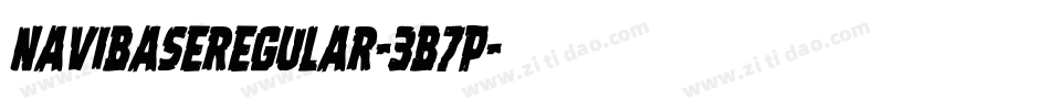 NavibaseRegular-3B7p字体转换 NavibaseRegular-3B7p字体转换