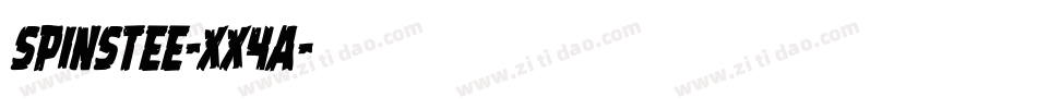 Spinstee-XX4a字体转换
