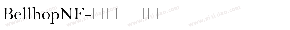 BellhopNF字体转换