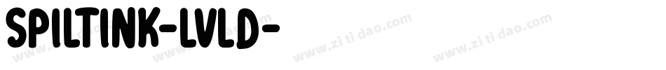SpiltInk-LVlD字体转换