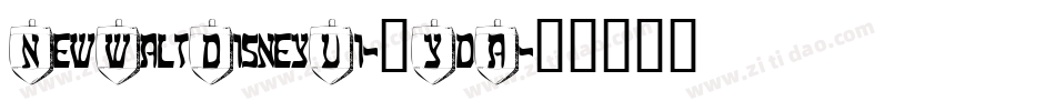 NewWaltDisneyUi-8YdA字体转换