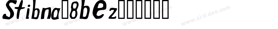 Stibna-8BEz字体转换