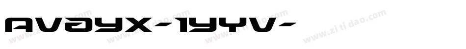 Avayx-1yYv字体转换