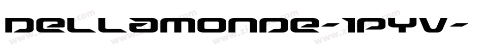 Dellamonde-1pYv字体转换 Dellamonde-1pYv字体转换