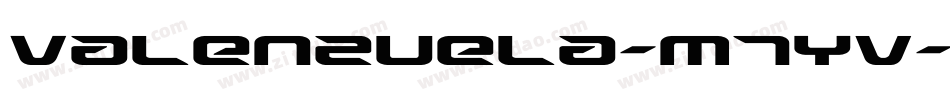 Valenzuela-m7Yv字体转换
