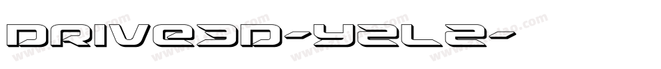 Drive3D-yzLZ字体转换