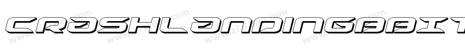 CrashlandingbbItalic-p9dK字体转换