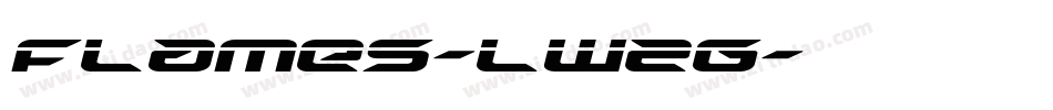 Flames-LWzG字体转换
