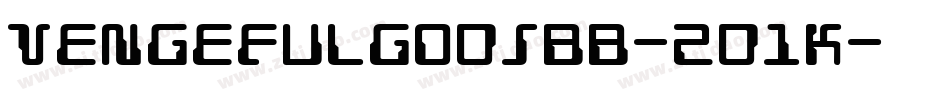 Vengefulgodsbb-2d1K字体转换