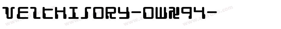 Vezthisory-owX94字体转换