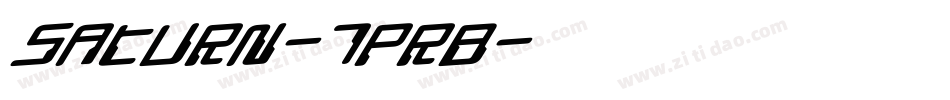 Saturn-7PrB字体转换