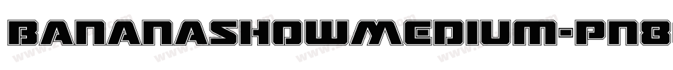 BananaShowMedium-pn8O字体转换