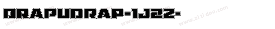 DrapuDrap-1j2Z字体转换